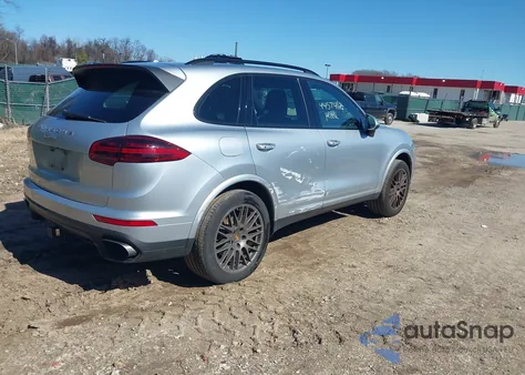 2017 Porsche Cayenne Platinum Edition из США, поврежденный, VIN WP1AA2A23HKA84228
